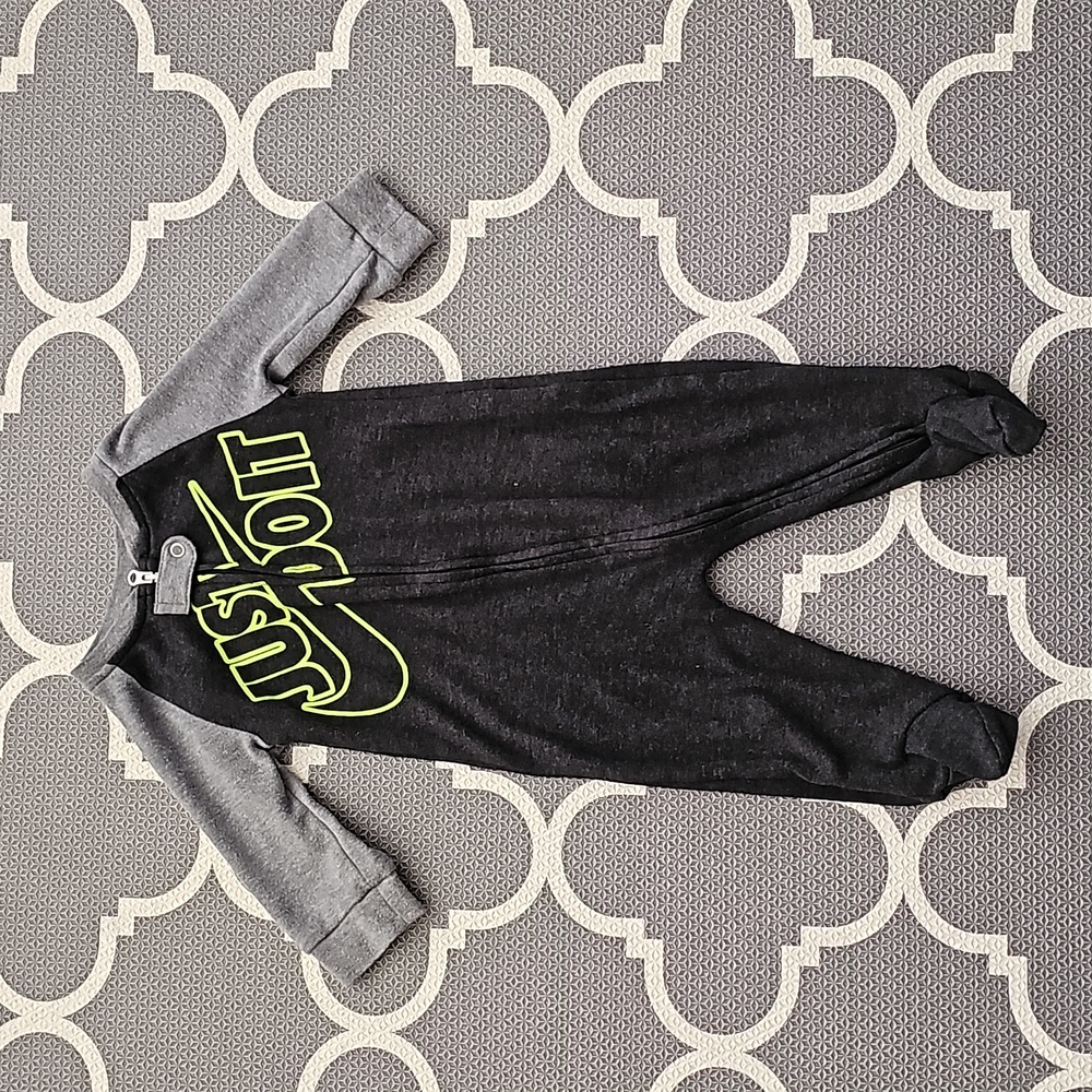 NIKE- Just Do It coverall onesie 6M